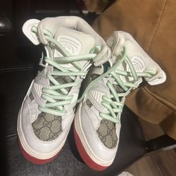 GUCCI demetra GG supreme monogram High Tops