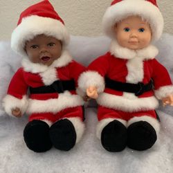 Household General Anne Geddes Santa Dolls