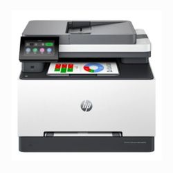 HEWLETT PACKARD LaserJet Pro MFP 3301FDW Wireless Color All-in-One Laser Printer (White & Slate)
