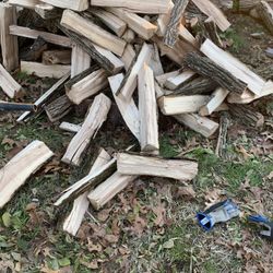 Seasoned Split Wood.
