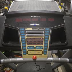 2 Folding Treadmills For Sale. One EPIC IFIT FOLDING with wheels for Easy Mobility, 