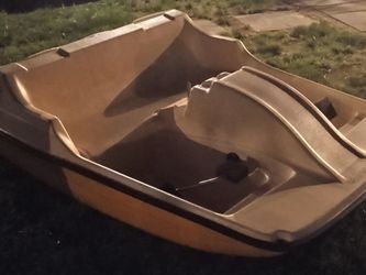 Water wheel 3 person paddle boat