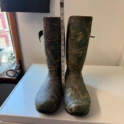 Pre-owned Cabela’s Camo Hunting Boots 11M Great Condition