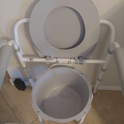 Very Clean Adjustable Personal Commode
