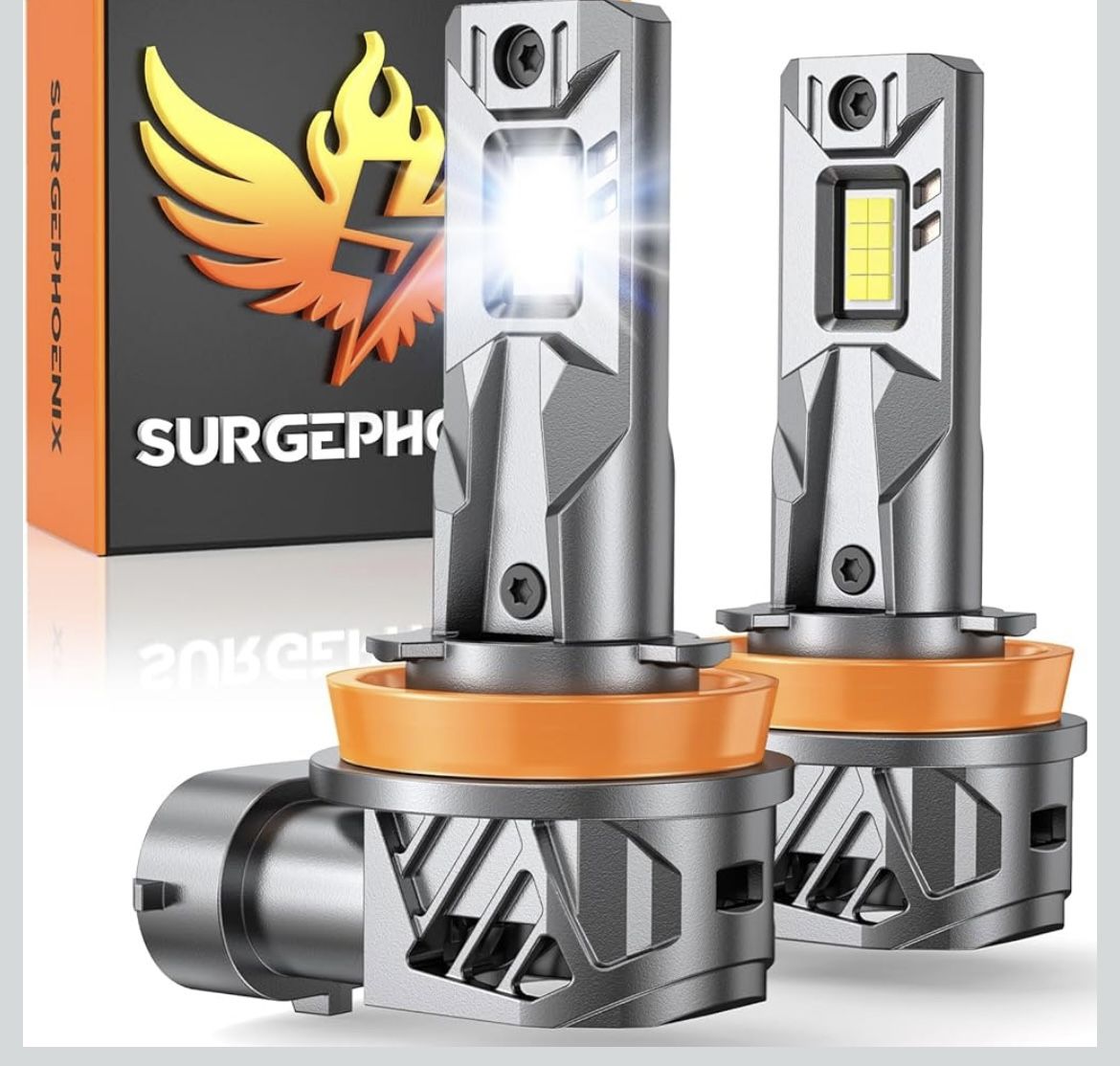 H11 H9 H8 Light Bulb 60000LM 6500k Cool White H11 Off Road Light Or Fog Light Bulbs