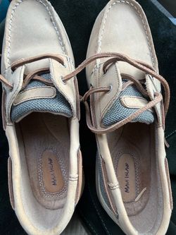 Maui Island Leather Boat Shoes size 8.5