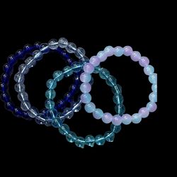 Bundles Of Glass Beaded Bracelets