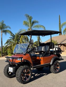 Registered golf cart