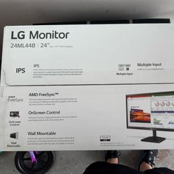LG Monitor 24”