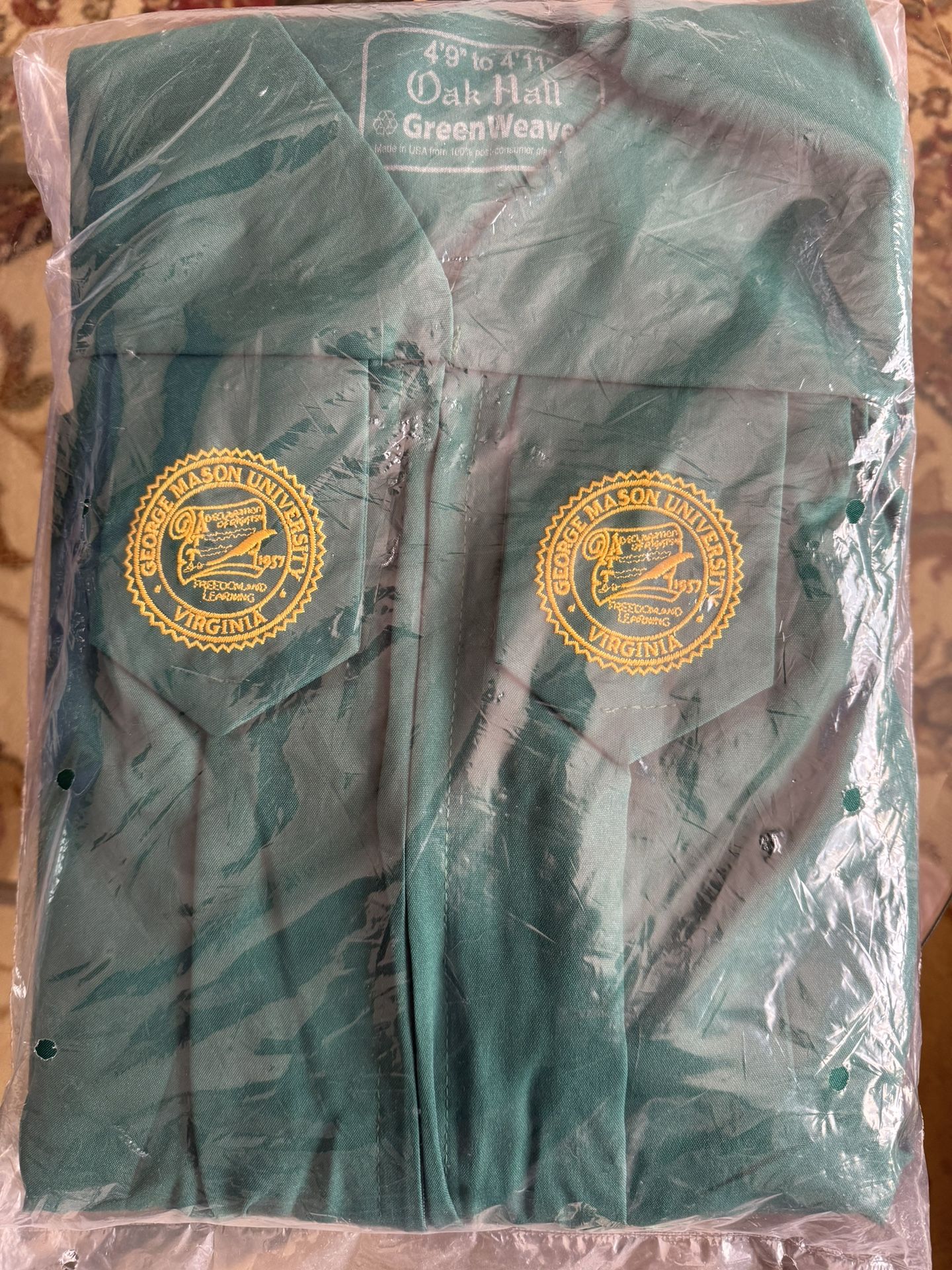 New Womens Gmu George Mason Graduation Gown