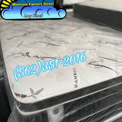 Royal Touch Queen Mattress And Box Spring Bed Set Cama Pillowtop 