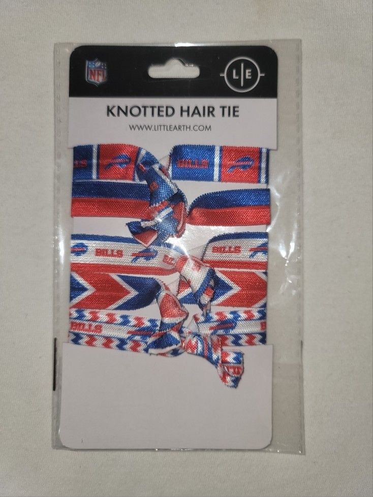 NFL Buffalo Bills 5 Pack Knotted Hair Ties