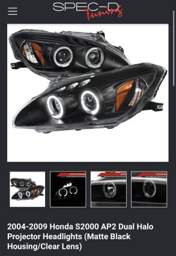 Honda S2000 Ap2 Halo Headlights BRAND NEW 