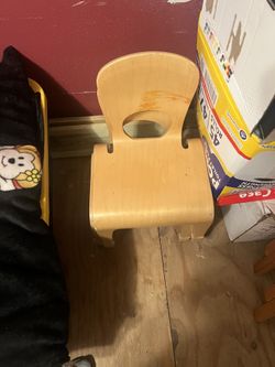 Toddler Wood Chair