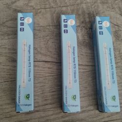 3 Pack Halogen R7s 118mm 120V 500W T3 J 
