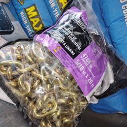 New 20 Ft Tow Chains New$55 Each No Less 