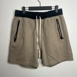 Fear Of God FOG Essentials Shorts Mens Small Chinchilla Beige