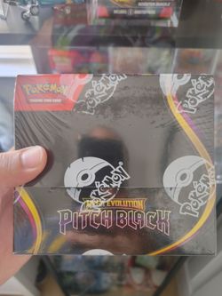 Pitch black booster box pokemon