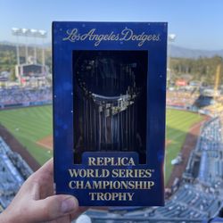 Dodgers 2024 World Series Replica Trophy 