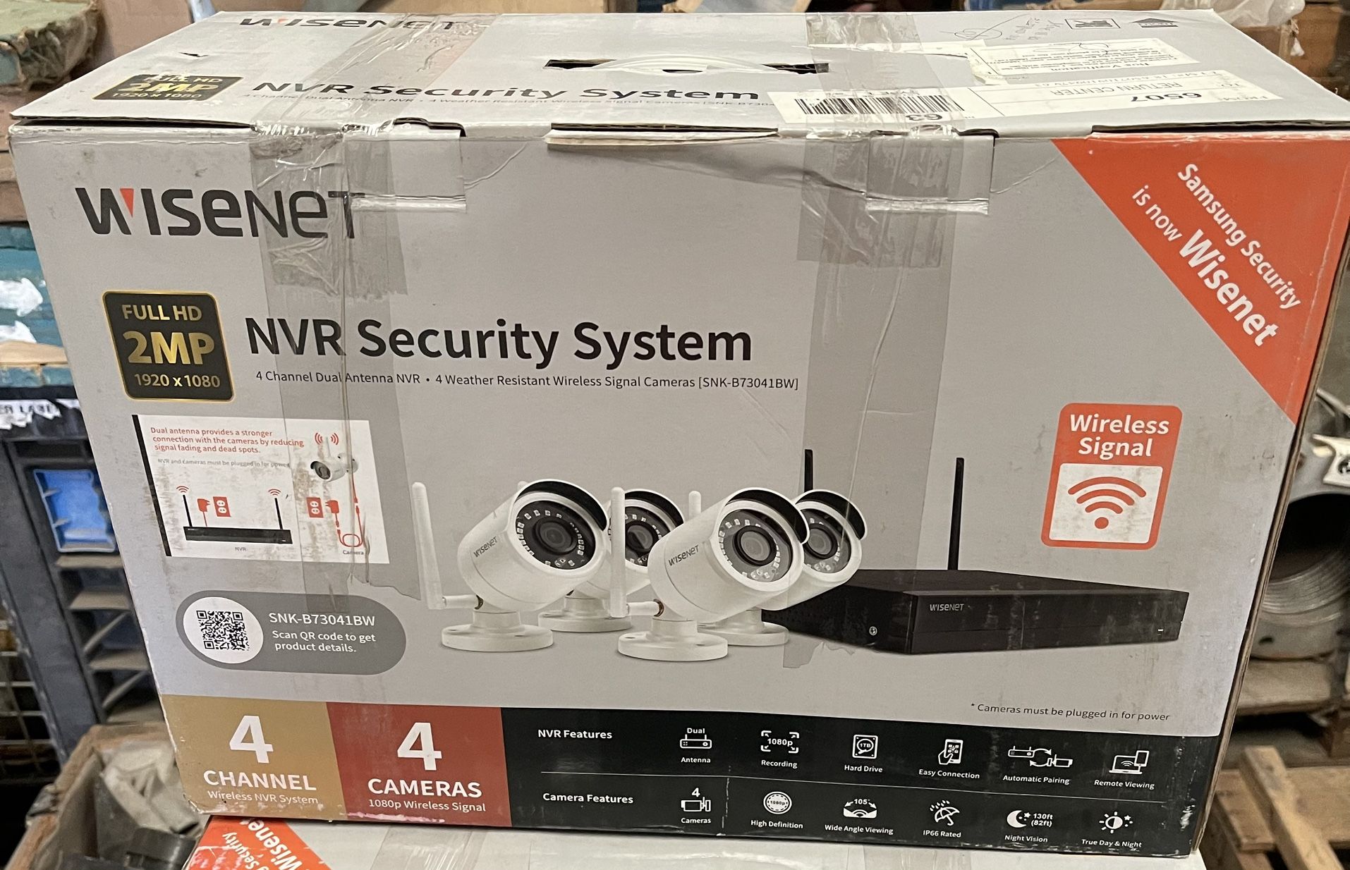 WiseNet Security Camera System