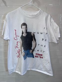 Vintage 1990's Billy Ray Cyrus Tour Tee - Rare Disney Workout Wear Tag