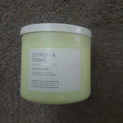 Citron and Tonic candle Is Very Large Bought For 28