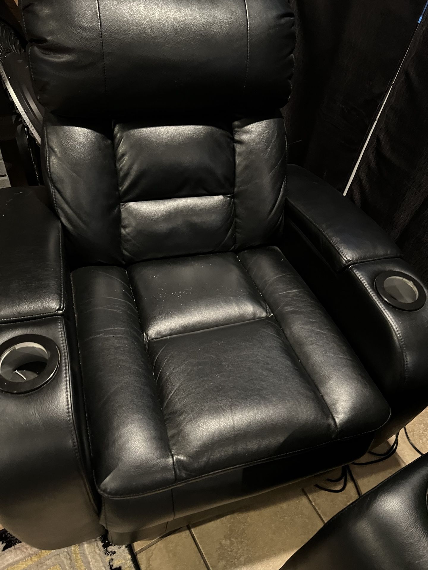 Leather Recliner For Sale ..