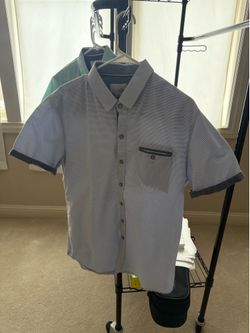 Craft + Flow size Large dress shirts short sleeve $5 each