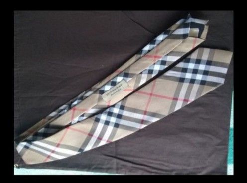 Burberry silk tie