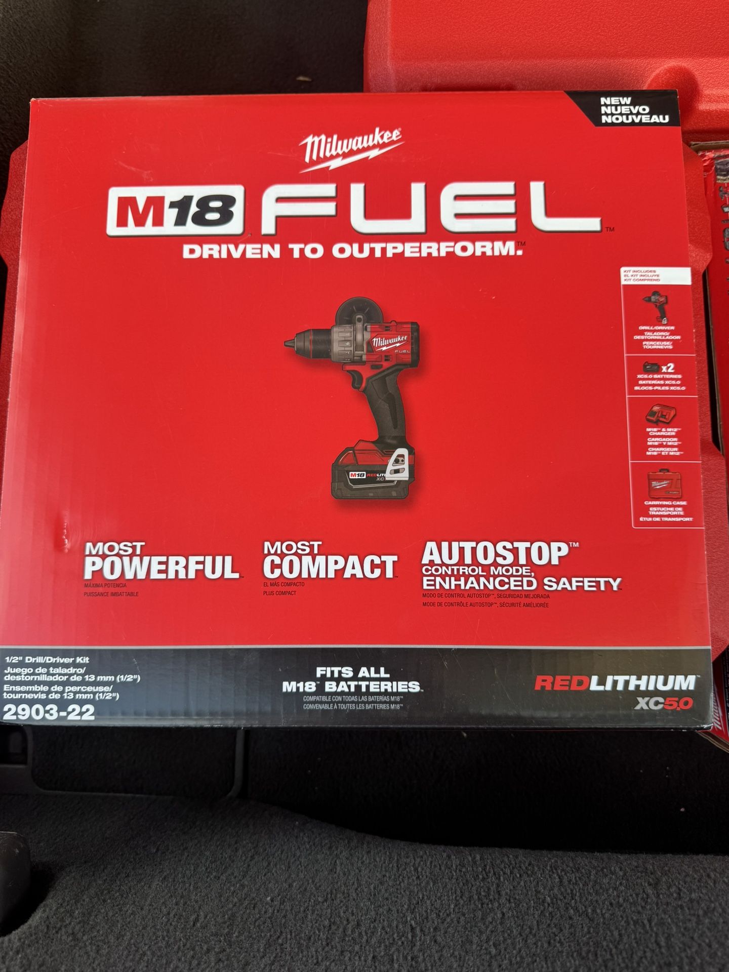 M18 Milwaukee Drill Kit