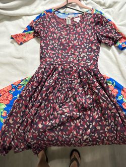 Lularoe Amelia dress medium M EUC