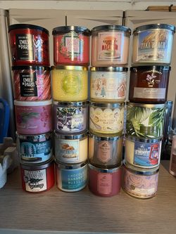 Bath And Body Works Candles $10.00 Each Firm On Price 