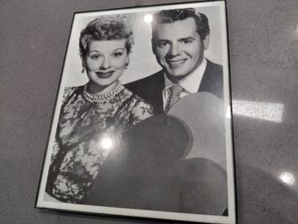 I Love Lucy "Lucy & Desi" Photo & Frame