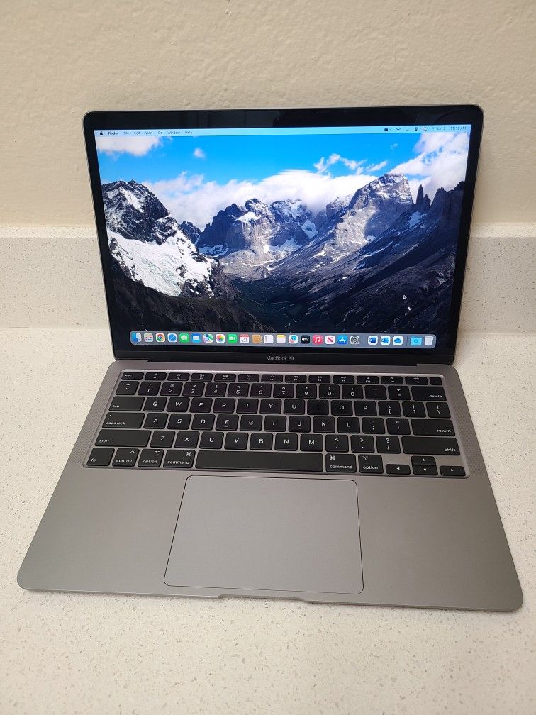 MacBook Air 2020 M1 (16gb Ram, 500gb SSD Storage, Final Cut Pro, Microsoft Office)