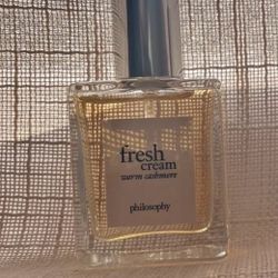 philosophy fresh cream warm cashmere perfume sample 
