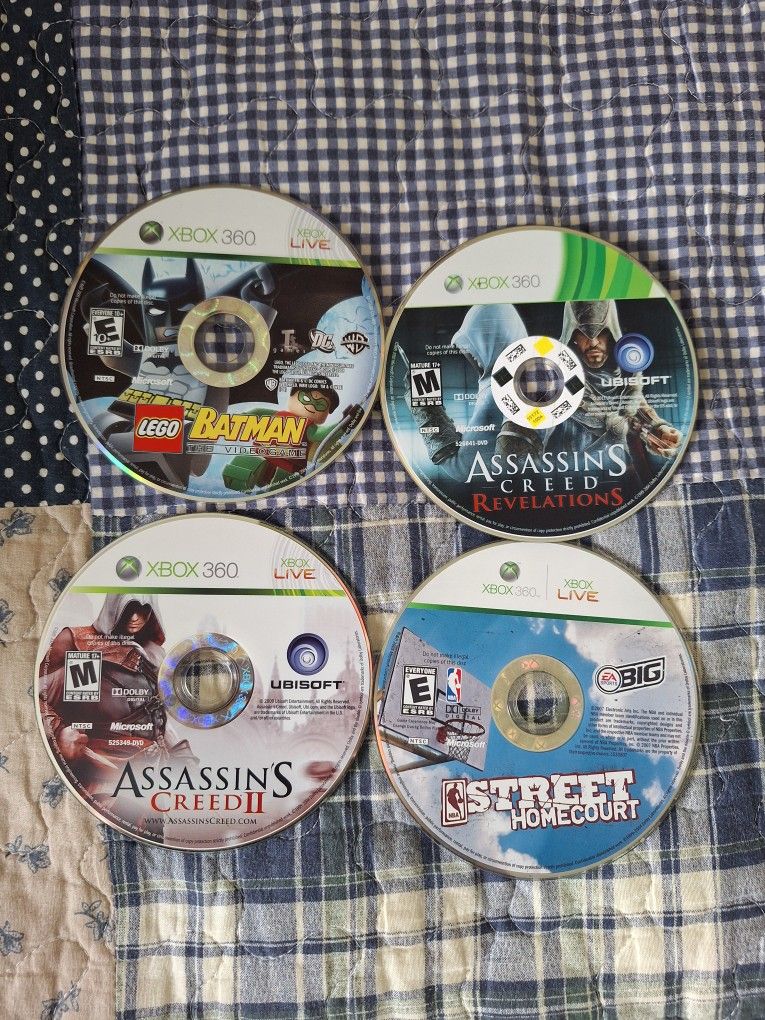 Lot Of Eight Xbox 360 Games