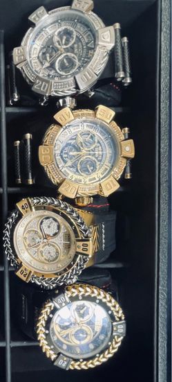 Four Invicta Watches 56mm