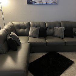 Grey 3 Piece Sectional