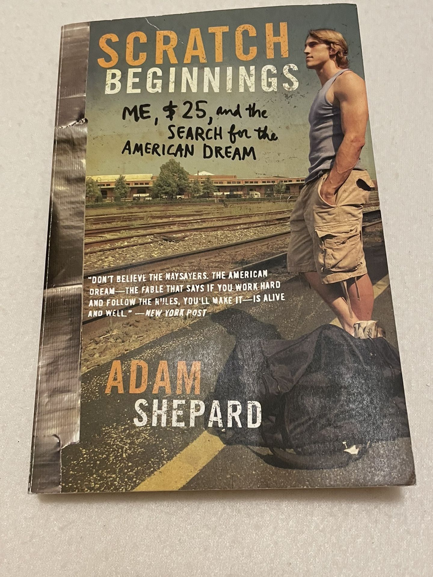 LIKE NEW SCRATCH BEGINNINGS BY ADAM SHEPARD BOOK