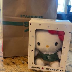 Hello Kitty Starburks Plush