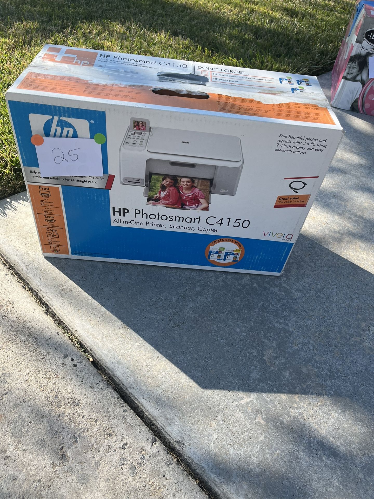 HP Photosmart C4180 All-In-One Inkjet Printer