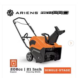 Path-Pro SS21E 21 in. 208cc Single-Stage Electric Start Gas Snow Blower