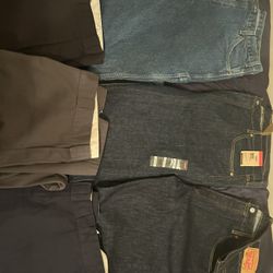 Mens Levi’s, Dickies Barley Worn 