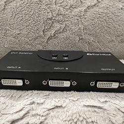 DVI Switch 2 Port + free DVI cables