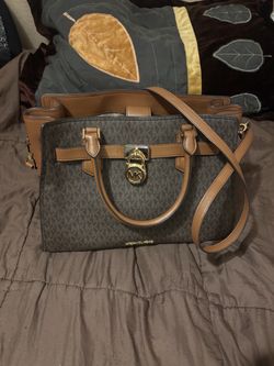 Micheal kors Landon medium logo satchel