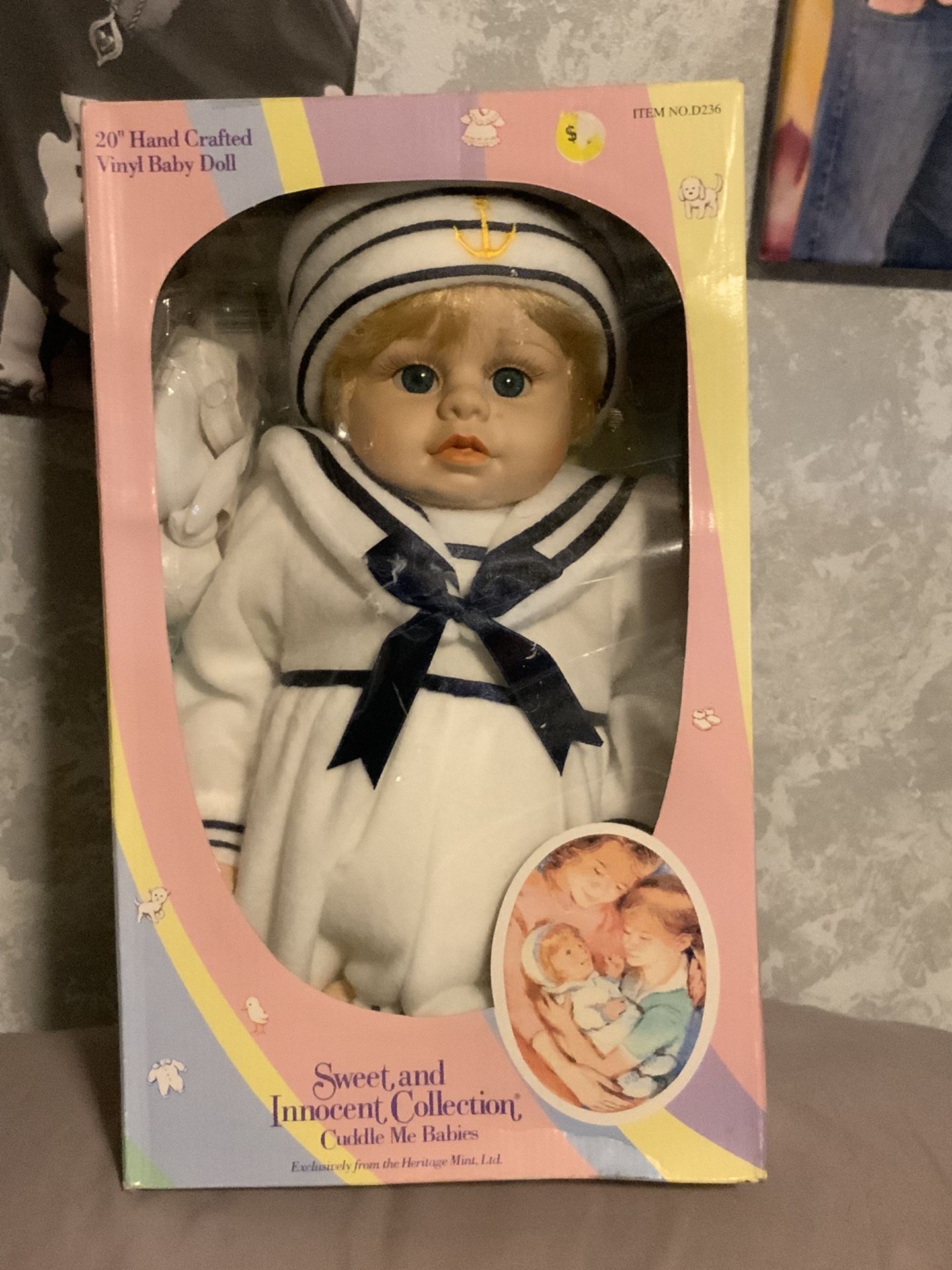2000 Heritage Mint - Sweet and Innocent Collection - Cuddle Me Babies Sailor