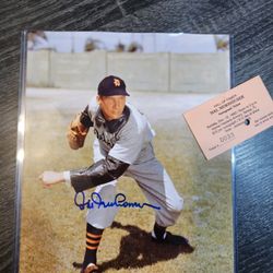Signed Hal Newhouser Detroit Tigers 8x10 Autograph Photo MLB Baseball