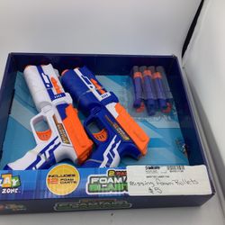 Play Zone 2-Pack Foam Dart Blaster Set – Toy Blasters with Foam Darts