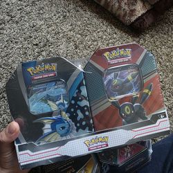 Vaporeon + Umbreon Bundle Tin