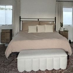 King Purple Mattress & Frame & Headboard